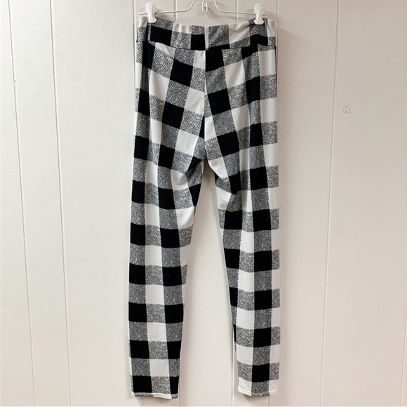 Y2K Boho Loungewear Cozy Sleepwear Lucky Brand Buffalo Plaid PJ Top Pants Large - Picture 8 of 10